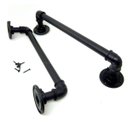 Ver imagem 5 de Puxador de Porta Tubular em PVC 1/2 x 35cm Kit com 2 Unid - Madareli