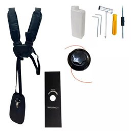 Roçadeira e Cortador de Grama Lateral Cg430 Tb 43cc 2hp com Faca 2 Pontas + Lamina de Vídea 40 Dente - 4