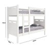 Beliche Solteiro Jaspe - Vira Duas Camas 100% Mdf - 4
