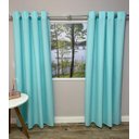 Ver imagem 1 de Cortina Tecido Oxford Verde-Água 300X230 Fabritex Enxovais