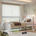 Ver imagem 2 de Cama Solteiro Madeira Maciça Reforçada Woodstore