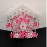 Lustre Luminária Plafon Decorar Quarto Infantil De Menina Tema Borboletas Decoração Rosa Pink - Caio - 4