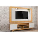 Ver imagem 3 de Rack c/Painel p/ TV 70 pol Ector 220cm Cedro/Bali DJ Móveis