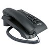 Telefone de Mesa Pleno Preto Flash, Redial/Rediscar, Mute/Mudo, Compatível com Pabx - Intelbras - 3