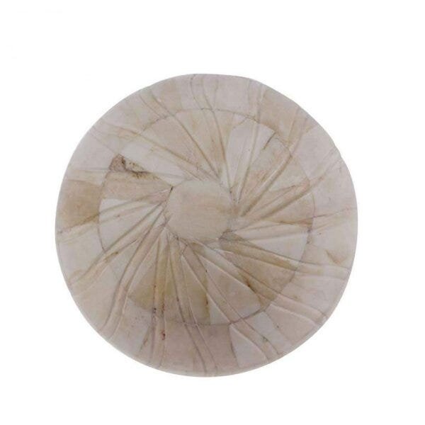 Bola Decorativa em Osso Esculpido 8cm Vênus Victrix - 2