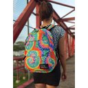 Ver imagem 2 de Mochila Now United Tie Dye Escolar Grande para Notebook