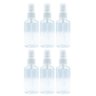 Kit 6 Frasco Borrifador Válvula Spray Álcool Perfume 80 Ml - 1