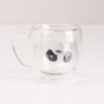 Caneca de Vidro com Alca Panda - 3