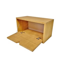 Conjunto Estante Pipa com Nicho com Porta Cubomob MEL - 8