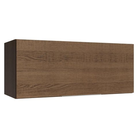 Armário Aéreo para Quarto 80 cm 1 Porta Basculante Rustic Neo Madesa