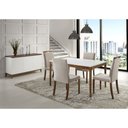 Ver imagem 4 de Mesa de Jantar Luna sem Vidro As-1194/1195/1196promo