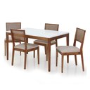 Ver imagem 3 de Mesa de Jantar Luna sem Vidro As-1194/1195/1196promo