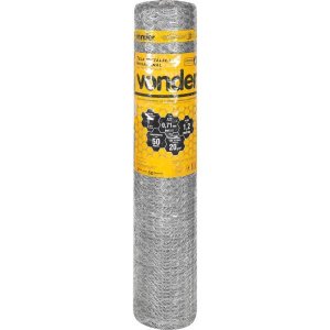 Tela Metálica Pinteiro Hexagonal Malha 1" 22 Bwg x 1,2M com 50 Metros Vonder