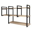 Ver imagem 2 de Prateleira Suspensa Moderna Elegante Modular Organizadora