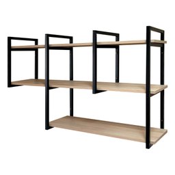 Prateleira Suspensa Moderna Elegante Modular Organizadora - 2