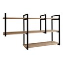 Ver imagem 3 de Prateleira Suspensa Moderna Elegante Modular Organizadora