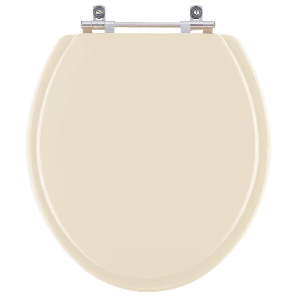 Assento Sanitario Poliester Contemporary Marfim (bege Claro) para Vaso Hervy - 1