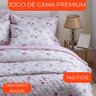 Jogo de Cama Casal Duplo 4 Peças Sultan Realce Premium Cloe - 4