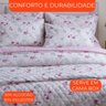 Jogo de Cama Casal Duplo 4 Peças Sultan Realce Premium Cloe - 6