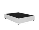 Ver imagem 1 de Cama Base Box Casal Branco Colchão Freedom Molas Ensacadas 138x188 - Ortobom