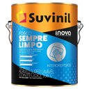 Ver imagem 1 de Tinta Acrílica Fosco Sempre Limpo Branco Neve 3,6 Litros - 50842053 - Suvinil Tinta Acril Fosco Semp