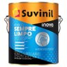 Tinta Acrílica Fosco Sempre Limpo Branco Neve 3,6 Litros - 50842053 - Suvinil Tinta Acril Fosco Semp - 1