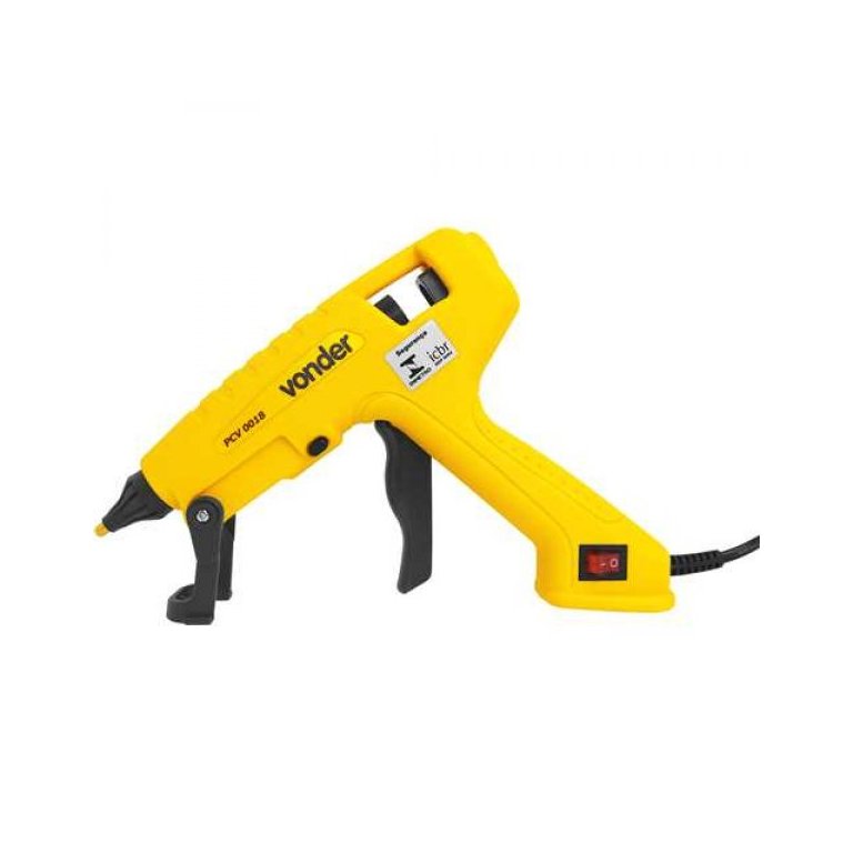 Pistola Aplicador De Cola Quente Profissional Vonder PCV0018 12mm Bivolt 100w