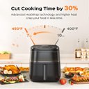 Ver imagem 4 de Dreo Air Fryer Pro Max, 11 em 1 Ar de 37º até 232º Preta