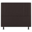 Ver imagem 5 de Kit Cabeceira e Baú Cama Box King Size Grace 195cm Marrom