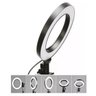 Kit Youtuber Profissional Selfie Ring Light Iluminação 8 Polegadas com Tripe Bastao Gopro Fotos Usb - 3