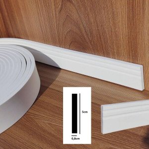 Moldura Roda-meio de EVA 12 metros - 50mm x 8mm autocolante