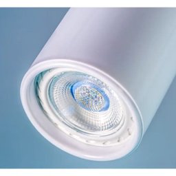 Trilho Eletrificado de Embutir Industrial Sala Escritório Decoração Casa 1M com 5 Spots Branco - 5