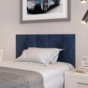 Ver imagem 1 de Cabeceira Modulada Estofada Adesiva Decorativa Solteiro 100cm - Azul