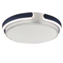 Ver imagem 6 de Luminaria Plafon Led 3 em 1 Minimalista Moderno Casa Sala de Estar Jantar Residencial Comercial Ilum