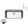 Cuba Pia Inox 304 Cozinha Nº2 56x34x19 As Luxo - 1