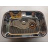 Cuba Pia Inox 304 Cozinha Nº2 56x34x19 As Luxo - 4