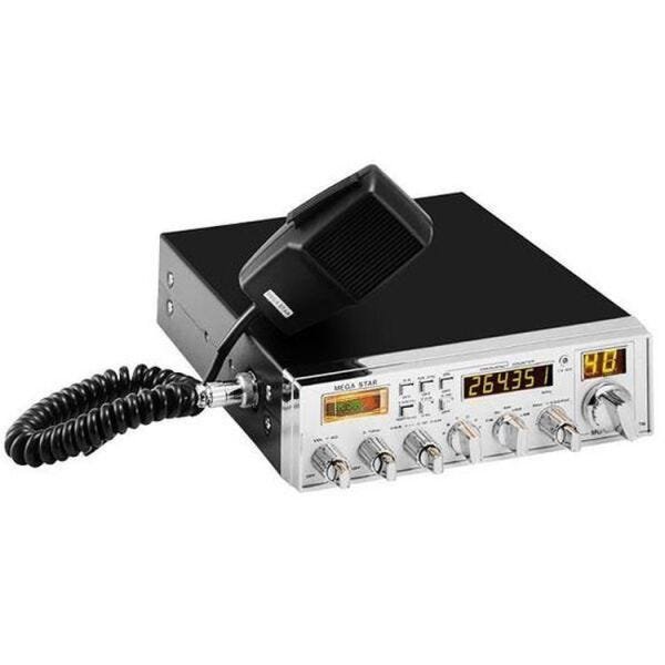 Rádio Px Megastar Mg-990Tw de Ate 271 Canais FM/ Am/ Lsb/ USB/ Cw - Preto - 1