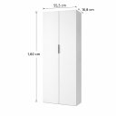 Ver imagem 3 de Armário Organizador Multiuso com Prateleiras e Porta-joias - sem Espelho - Peternella