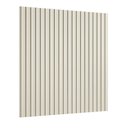 Ver imagem 1 de Painel Ripado Decorativo 240cm X 240cm em Madeira Mdf Cor:luna