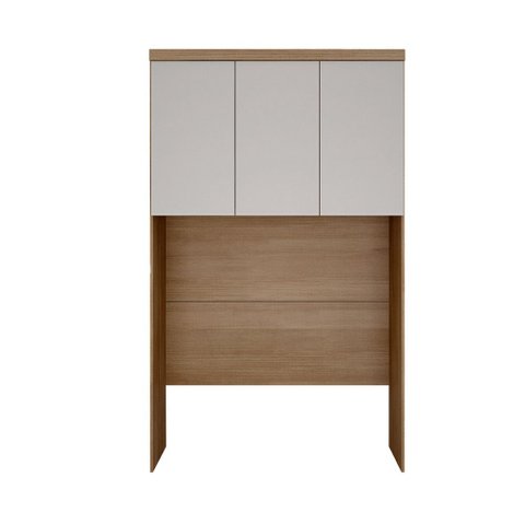Módulo Aéreo Casal 1450 MDF Safira com 3 Portas Una Mobíla