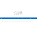 Ver imagem 2 de Adaptador de Eixo de Cubo 14,9 X 20 Unior Bike Ref. 623005