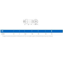 Adaptador de Eixo de Cubo 14,9 X 20 Unior Bike Ref. 623005 - 2