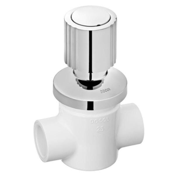 Kit 2 Registros Gaveta Basetec Pvc Docol - 1