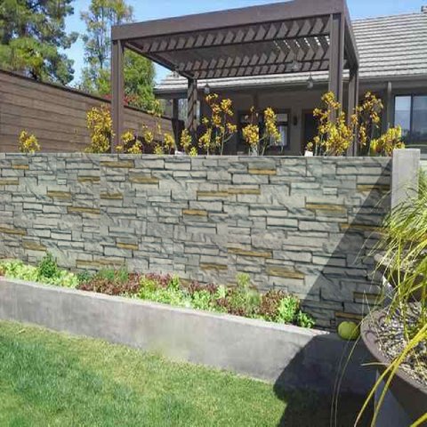 Revestimento de Parede 3d Pedra Leve Decorativa Palito 120cm X 60cm X 2,5cm Formaco Decor