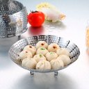 Ver mais imagens de Cesto Cozimento a Vapor De Legumes e Verduras De Inox