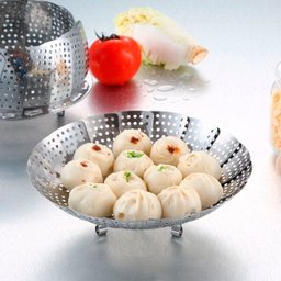 Cesto Cozimento a Vapor De Legumes e Verduras De Inox - 8