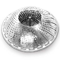 Cesto Cozimento a Vapor De Legumes e Verduras De Inox - 6