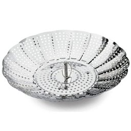 Cesto Cozimento a Vapor De Legumes e Verduras De Inox - 2