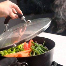 Cesto Cozimento a Vapor De Legumes e Verduras De Inox - 7
