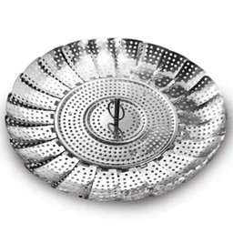 Cesto Cozimento a Vapor De Legumes e Verduras De Inox - 5